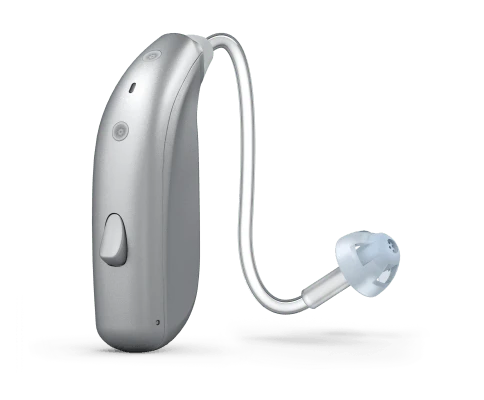 Za ušesni baterijski slušni aparat